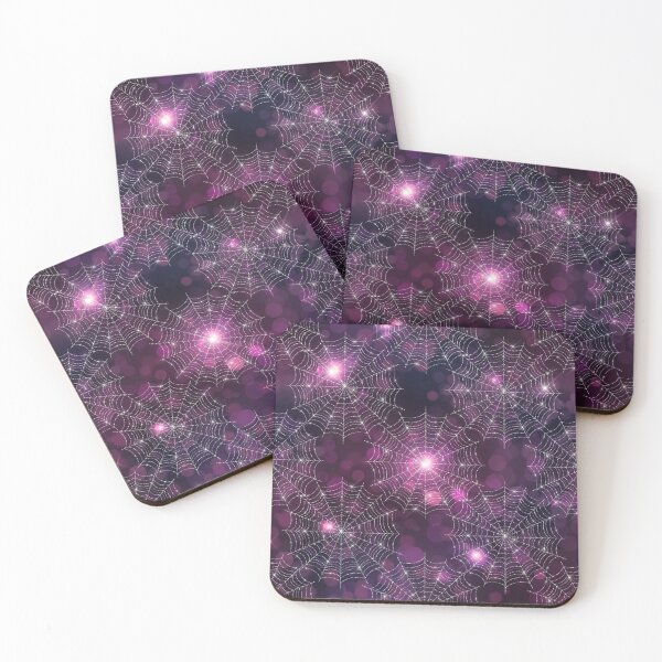 Item preview, Purple with spiderwebs designed and sold by pnkpopcorn.