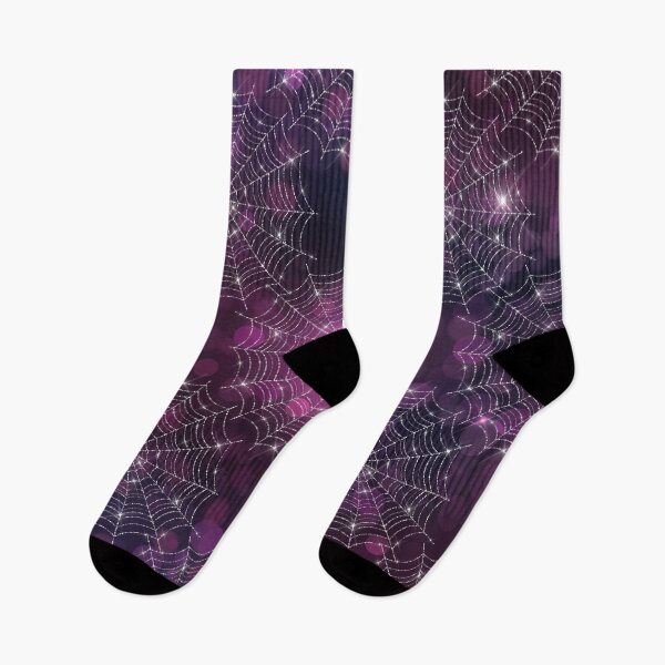 Item preview, Purple with spiderwebs designed and sold by pnkpopcorn.