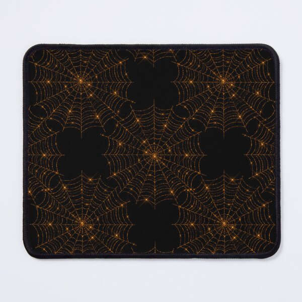 Item preview, Orange spiderwebs designed and sold by pnkpopcorn.