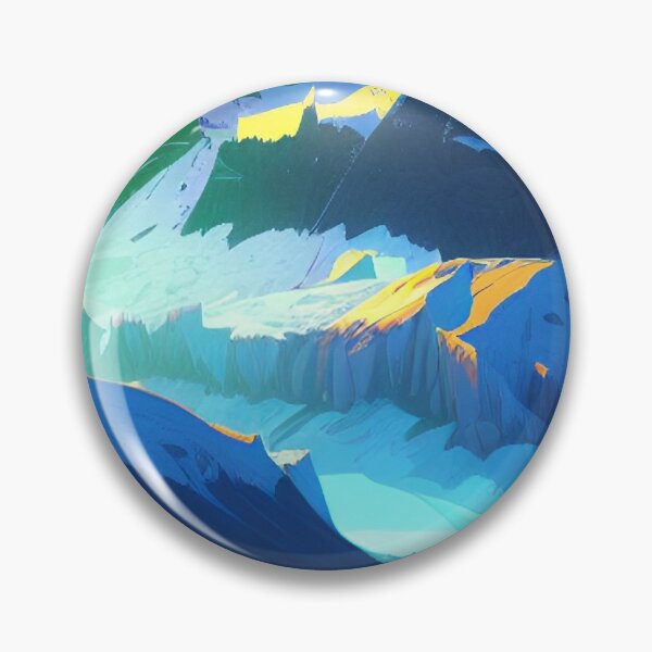 Item preview, Patagonia mountains artwork  designed and sold by GroovyDino.