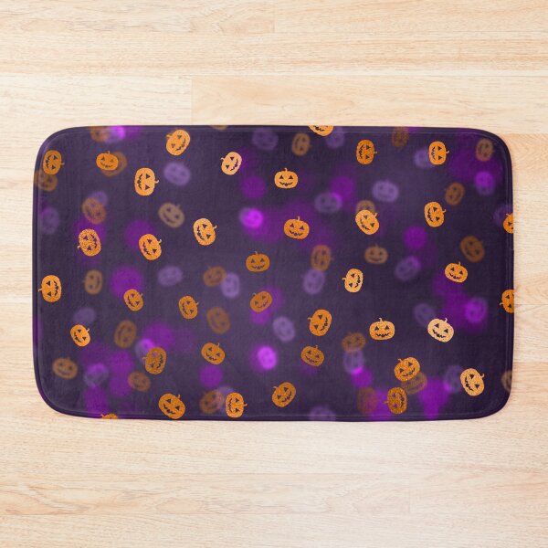 Item preview, Purple with pumpkins designed and sold by pnkpopcorn.