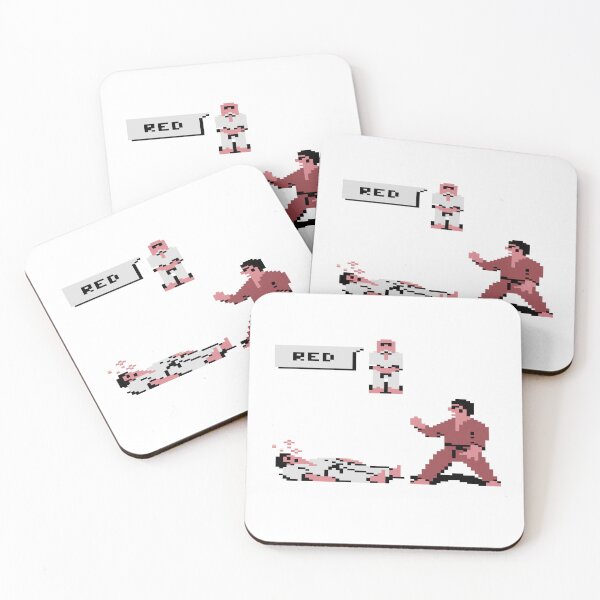 Item preview, International Karate RED designed and sold by 8BitCoolMan.