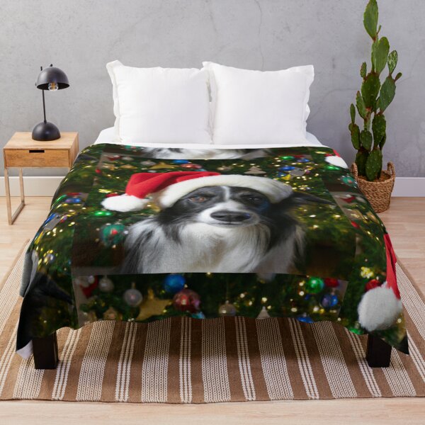 Item preview, Christmas Border Collie designed and sold by fatbanana.