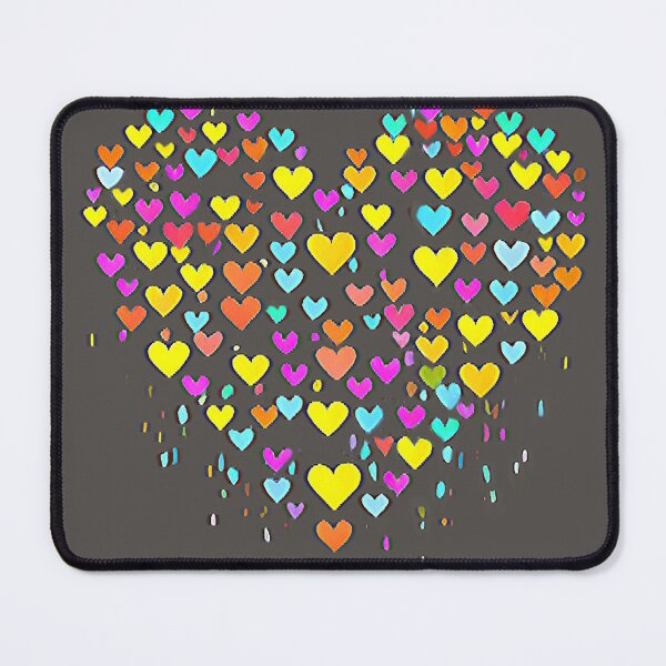 Item preview, Love Hearts Contemporary Modern Artwork designed and sold by davidelder.