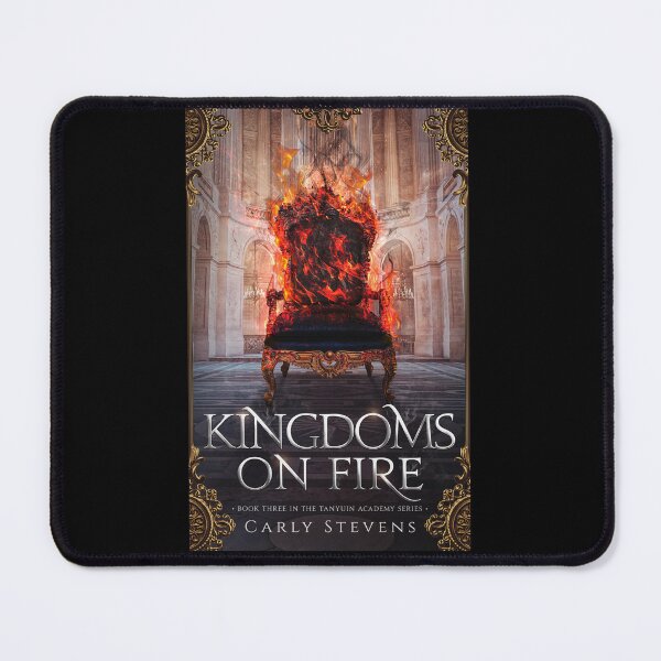Item preview, Kingdoms on Fire (Tanyuin Academy #3) official cover art designed and sold by Carly Stevens.