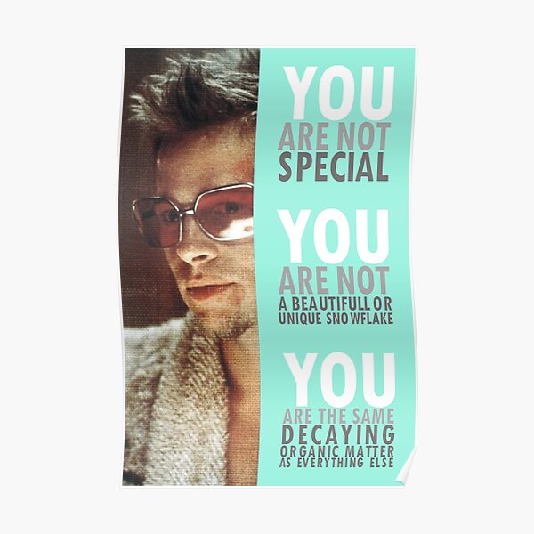 You Are Not Special Poster