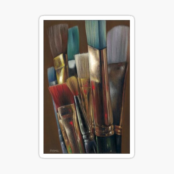 Paint and Brushes Metal Print for Sale by esmeandme