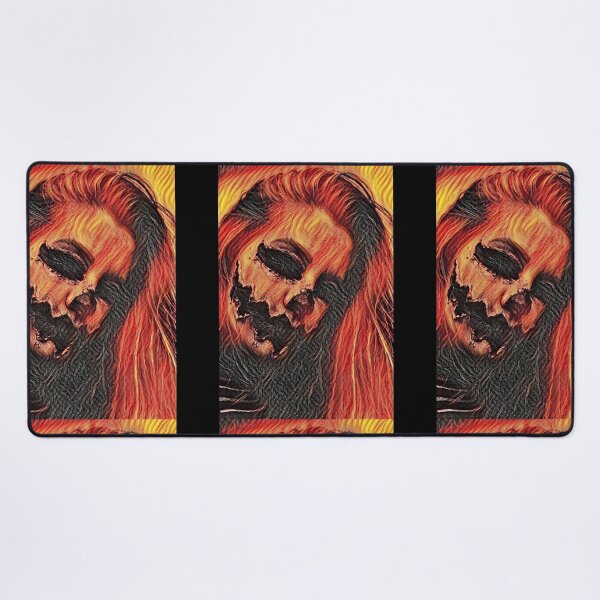 Item preview, Demonic Girl On Fire designed and sold by Namsus-Printing.