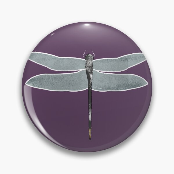 Item preview, Elegant dragonfly paper press graphic print.  Caroline Laursen original. designed and sold by Caroline Laursen.