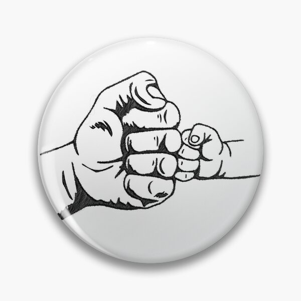 Item preview, Daddy and Me Best Dad Ever Fist Bump Funny Father's Day, dad son fist bump, Daddy and Me designed and sold by RedArtsDesign.