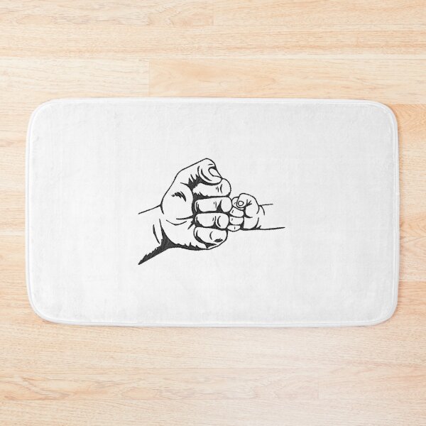 Item preview, Daddy and Me Best Dad Ever Fist Bump Funny Father's Day, dad son fist bump, Daddy and Me designed and sold by RedArtsDesign.