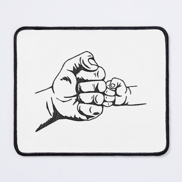 Item preview, Daddy and Me Best Dad Ever Fist Bump Funny Father's Day, dad son fist bump, Daddy and Me designed and sold by RedArtsDesign.