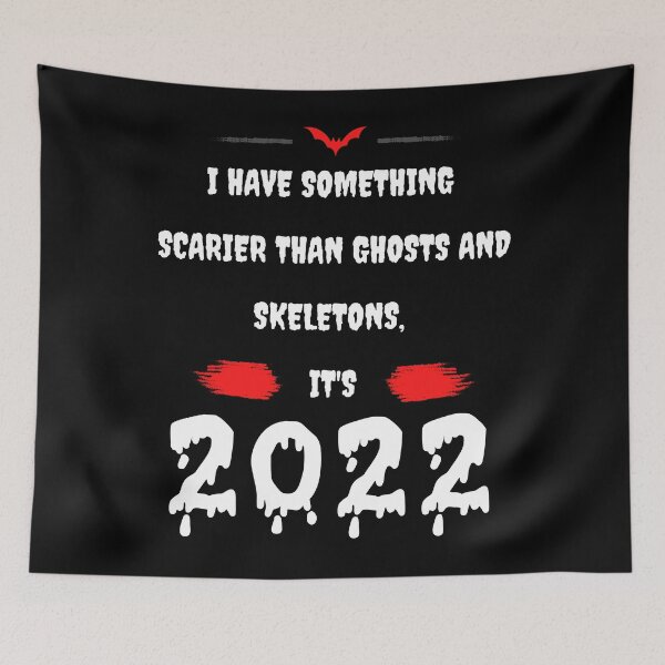 Item preview, 2022 halloween. trick or treat. Joke about 2022. designed and sold by T-Look.