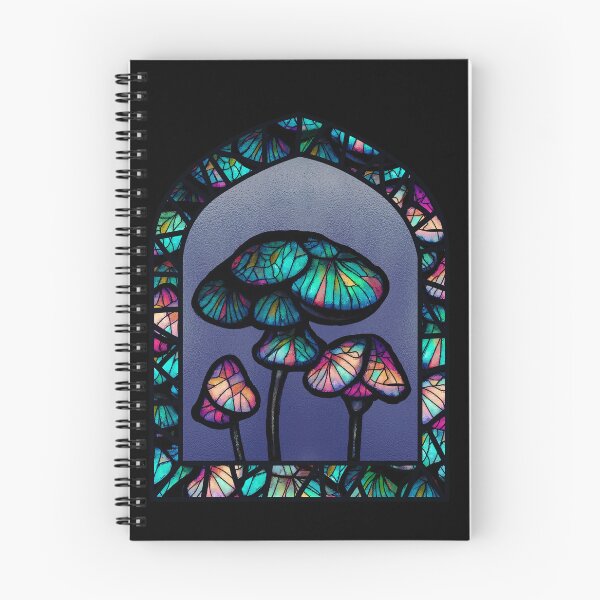 Item preview, Stained Glass Mushrooms designed and sold by FlutesLoot.