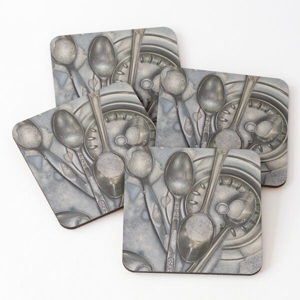 Item preview, Spoons in sink designed and sold by Debra Spence.