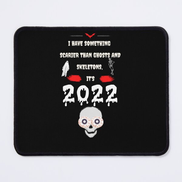 Item preview, 2022 halloween. trick or treat. Joke about 2022. Funny Scull  designed and sold by T-Look.