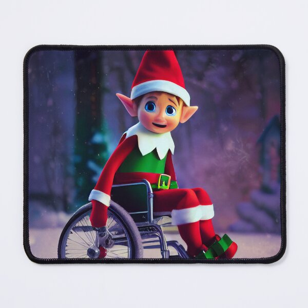Item preview, Christmas Elf in a Wheelchair designed and sold by Brianna F.