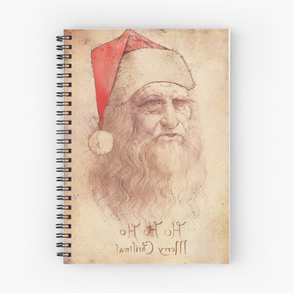 Item preview, Leonardo as Santa Humor designed and sold by SymbolGrafix.