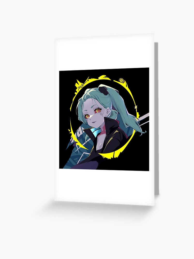 Cyberpunk Edgerunners - Rebecca  Greeting Card for Sale by The