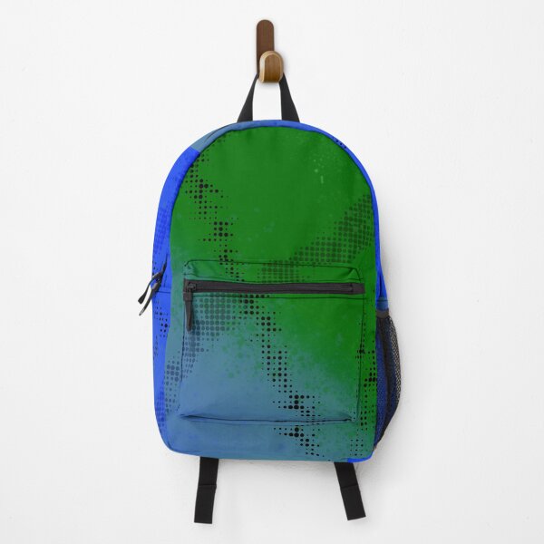 Item preview, Blue Green Funky Grunge Pop Punk Gradient Vibes  designed and sold by that5280lady.