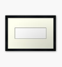 Sega Controller Framed Print
