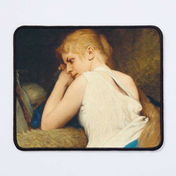 Item preview, Mary Magdalene | Gabriel von Max | 1883 Gospel Biblical Art designed and sold by CJET.