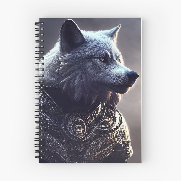 Item preview, Cute Wolf - Wolfs King - Warrior - White Wolf designed and sold by ONORMAL.