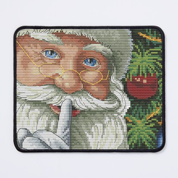 Item preview, Santa, Cross stitch Santa, pixelated Santa, Cross Stitch Christmas, Santa Claus, Kris Kringle designed and sold by Nostrathomas66.