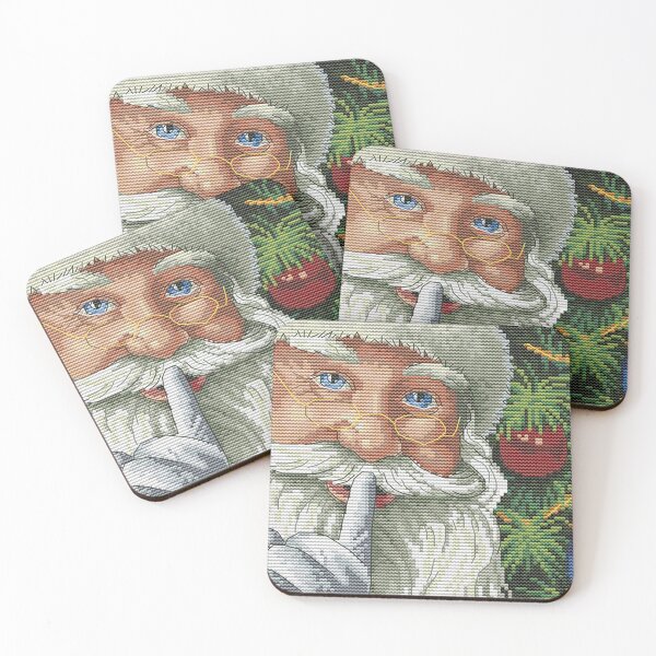 Item preview, Santa, Cross stitch Santa, pixelated Santa, Cross Stitch Christmas, Santa Claus, Kris Kringle designed and sold by Nostrathomas66.