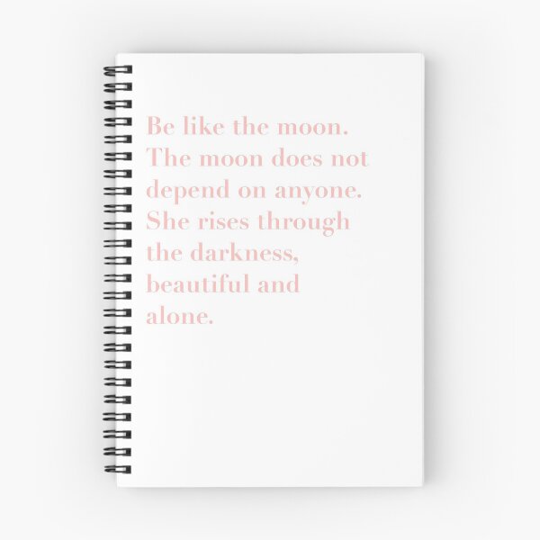 Item preview, Be Like the Moon Quote  designed and sold by niconotes.