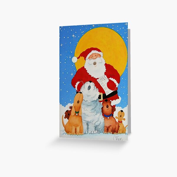 Artikel-Vorschau von Weihnachten singende Hunde, designt und verkauft von Go-Postal.