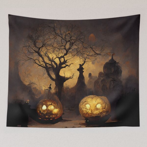 Item preview, Happy Halloween designed and sold by flowinglobe.