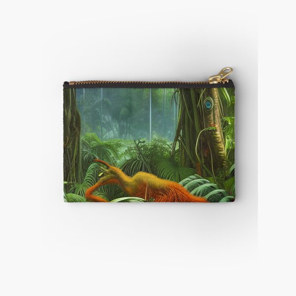 Item preview, Digital Painting Of a Lush Wet Natural Jungle With Beautiful Landscape designed and sold by NatureFood.