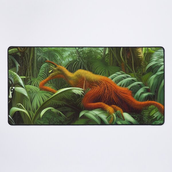 Item preview, Digital Painting Of a Lush Wet Natural Jungle With Beautiful Landscape designed and sold by NatureFood.