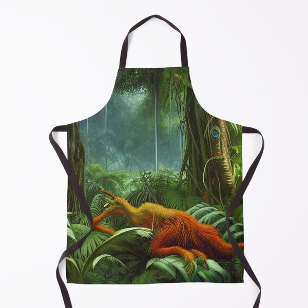 Item preview, Digital Painting Of a Lush Wet Natural Jungle With Beautiful Landscape designed and sold by NatureFood.