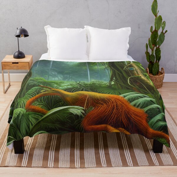 Item preview, Digital Painting Of a Lush Wet Natural Jungle With Beautiful Landscape designed and sold by NatureFood.