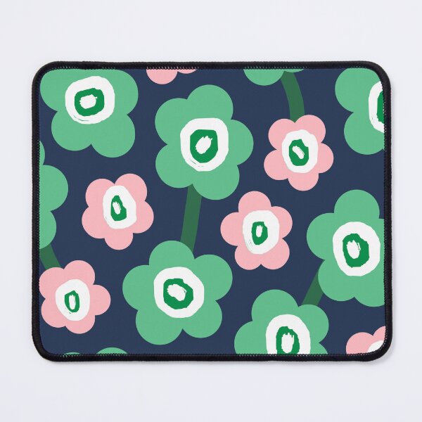 Item preview, Iconic Modern Scandinavian Garden in Pink and Emerald Green designed and sold by Deutschic.