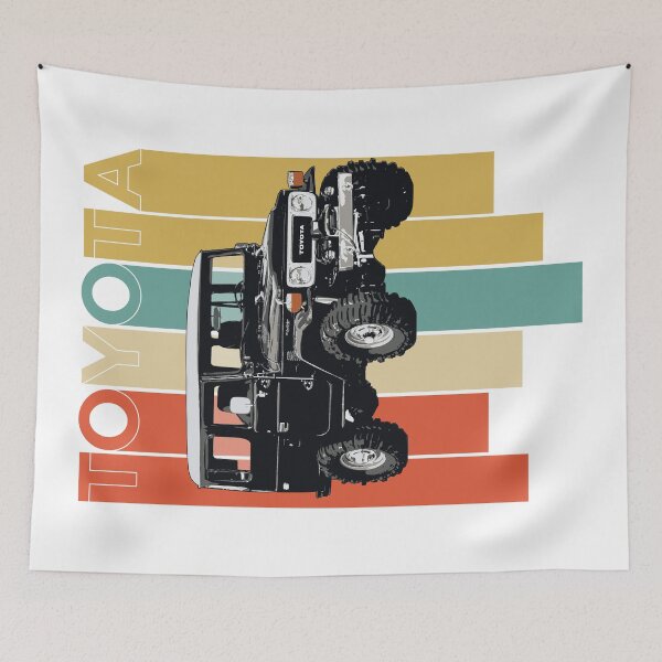 Item preview, FJ40 Land Cruiser Retro (on white) designed and sold by Groenendijk.
