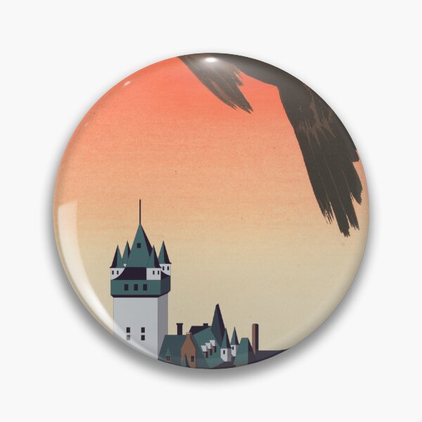 Item preview, Crows above the town designed and sold by SkyisBright.