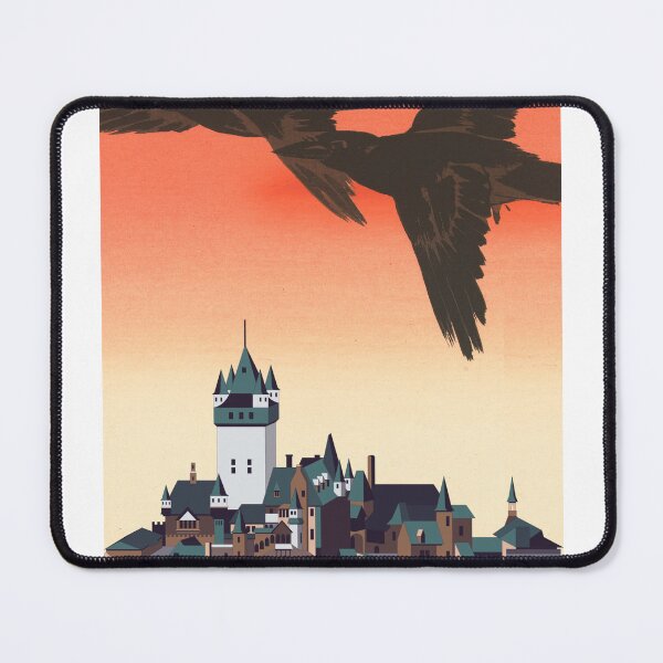 Item preview, Crows above the town designed and sold by SkyisBright.