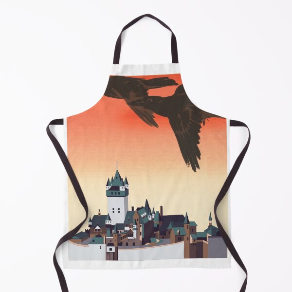 Item preview, Crows above the town designed and sold by SkyisBright.