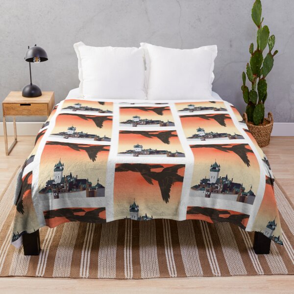 Item preview, Crows above the town designed and sold by SkyisBright.