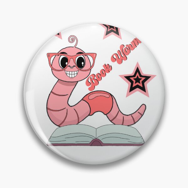 Item preview, Cute Book Worm designed and sold by GarnersDesigns.