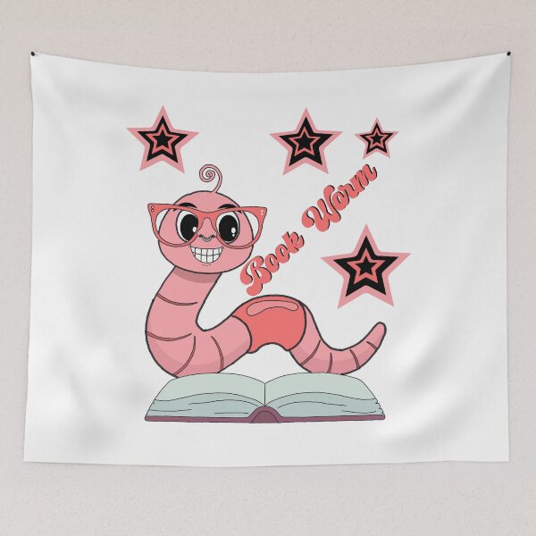 Item preview, Cute Book Worm designed and sold by GarnersDesigns.