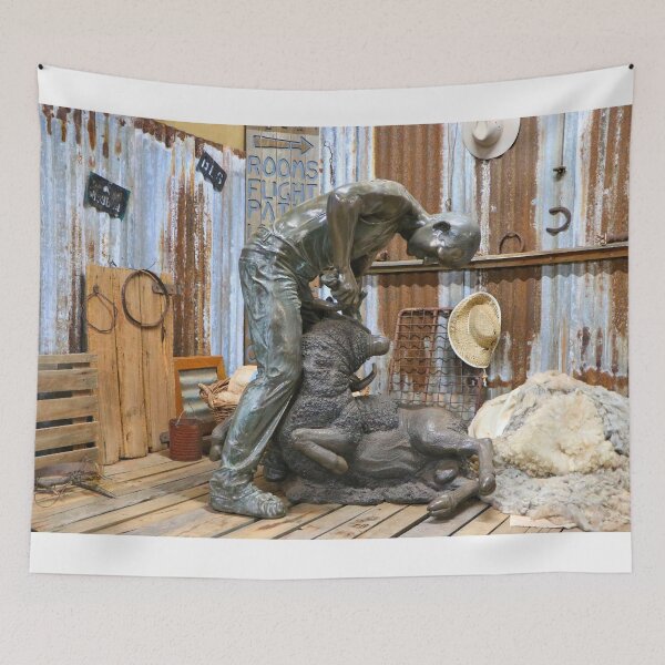 Item preview, Shearing shed sculpture, Outback Australia  designed and sold by FranWest.
