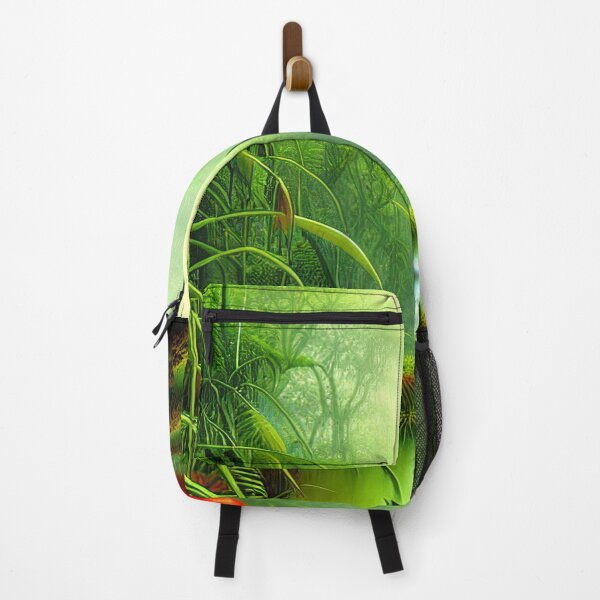 Item preview, Digital Painting Of a Lush Wet Natural Jungle designed and sold by NatureFood.