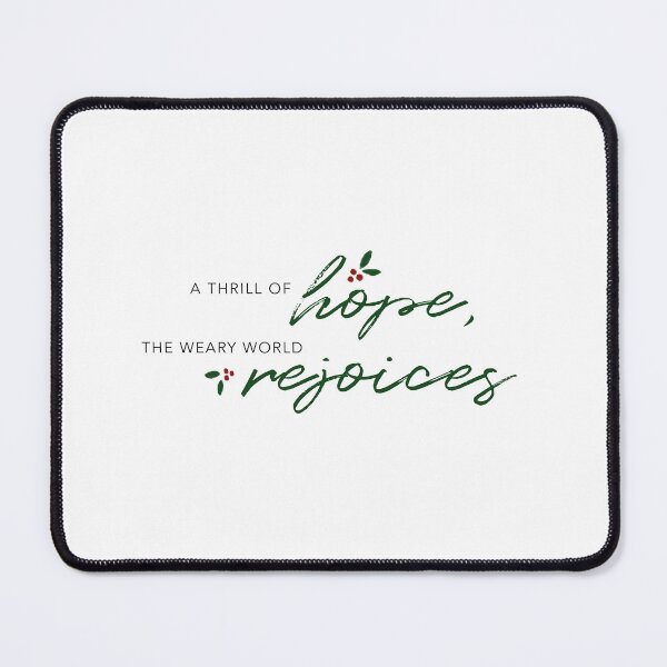 Item preview, A Thrill of Hope - O Holy Night designed and sold by jenmstudio.