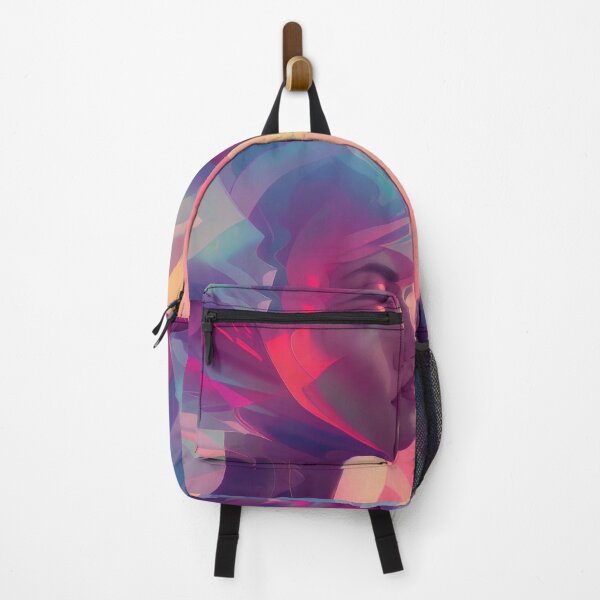 Item preview, girl wrapped in synth wave water smoke designed and sold by Dicoart.