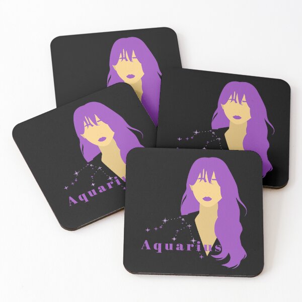 Item preview, Aquarius Woman Sparkle Design, Purple Version designed and sold by mbuz90.