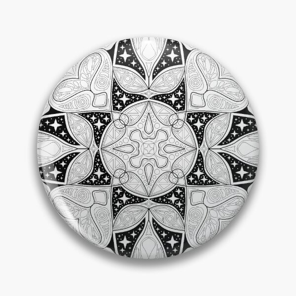 Item preview, Starry 4-point Mandala designed and sold by bransom.